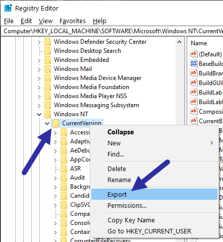 find windows 10 product key in registry